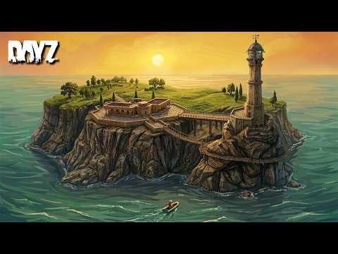 How I survived on an ISOLATED ISLAND Base in DayZ...