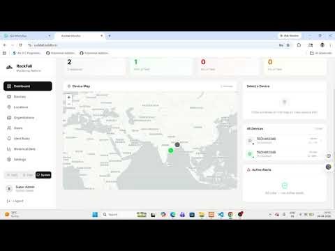Landslide and Rockfall Detection Systems