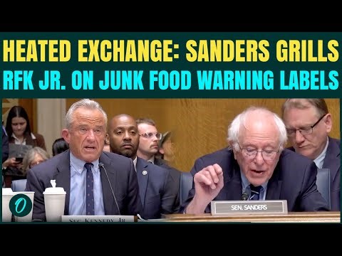‘How Long?’ Sanders’ HEATED Clash With RFK Jr. on Food Warnings, His Answer Raises Eyebrows |US News