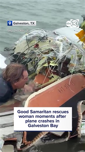 Five people are dead, one is missing, and two were rescued after a plane crashed into the water near Galveston on Monday afternoon, the Mexican Navy announced. According to Mexican officials, the Beecher aircraft, which belonged to the Mexican Navy, was on a medical support mission. #texas #mexico #houston #abc13