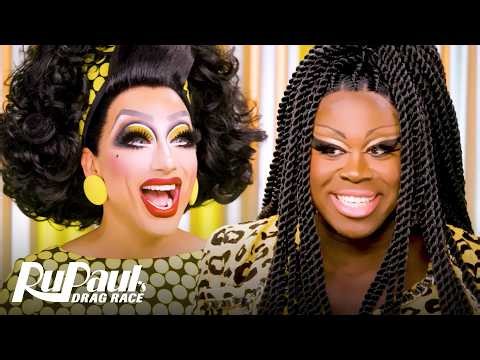 The Pit Stop S18 E16 🏁 Bianca Del Rio & Bob The Drag Queen FOR THE WIN! 👑 | RuPaul’s Drag Race
