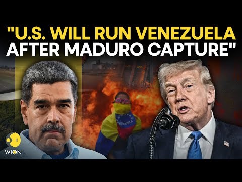 US Strikes Venezuela LIVE: Trump Breaks Silence After SHOCKING Capture of Maduro | WION