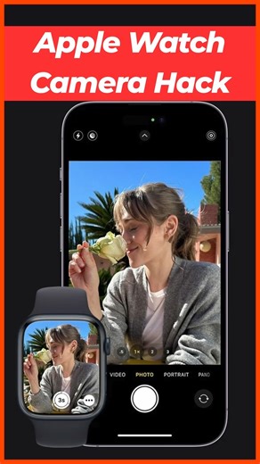How to Access iPhone Camera Using Apple Watch | Remote Camera Tutorial