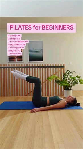 Beginner-Friendly Morning Pilates Workout