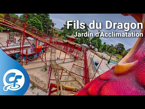 Fils du Dragon front seat on-ride 4K POV Jardin d'Acclimatation