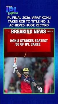 IPL Final 2026: Virat Kohli Takes RCB To Title No. 2, Achieves Huge Record