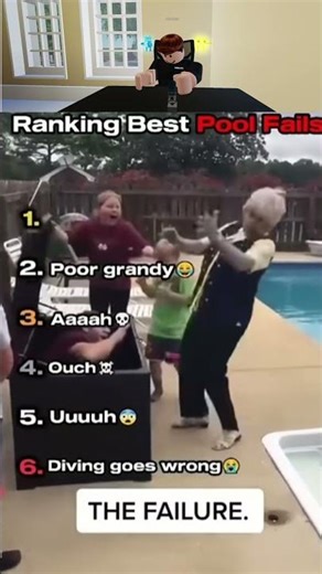 Ranking Funniest Pool Fails😂💀