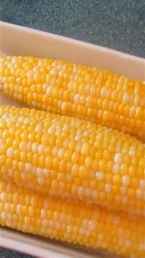 Boiled CORN ON THE COB in 15 Minutes 🌽 So YUMMY 😋 #food #vegetables #corn #sweetcorn #tutorial