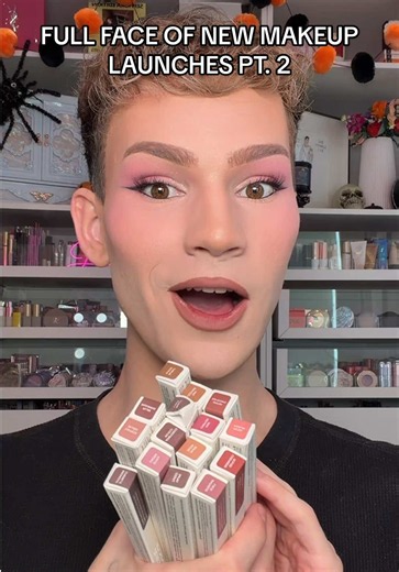 Trying out all the new makeup launches part 2! #makeup #beauty #makeuplaunch #makeupreview #makeupartist