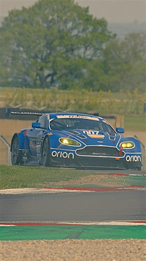 Winner GT3 Legends Donington Historic Festival Jonathan Mitchell Aston Martin Vantage.Donington Park