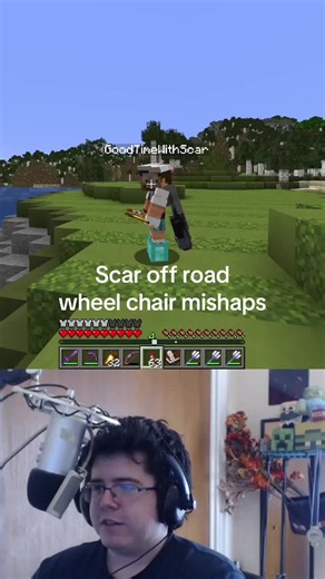 Scar asks if golf cart in water happened IRL — HermitCraft clip