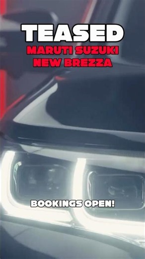 Maruti Suzuki Brezza FACELIFT TEASED!
