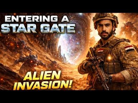 Egyptian Soldier Enters a Star Gate to Fight Alien Invasion | Cinematic Sci-Fi Short Film 4K