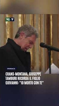 Crans-Montana, Giuseppe Tamburi ricorda il figlio Giovanni: "Io morto con te"