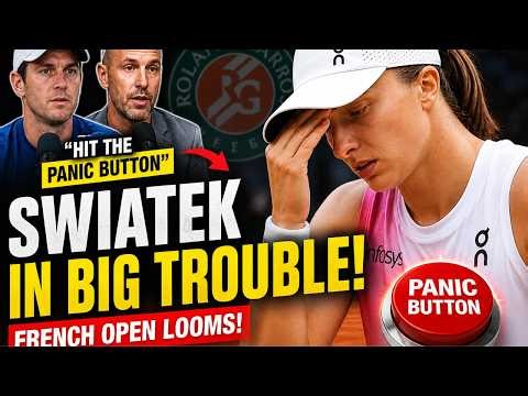 IGA SWIATEK IN TROUBLE BEFORE FRENCH OPEN AFTER MADRID EXIT