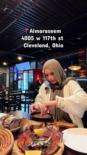 grand opening TOMORROW 🔥 they are giving away 300 meals for FREE 🥳 @almaraseem restaurants #cleveland #grandopening #ohio #yemenifood #foodtiktok