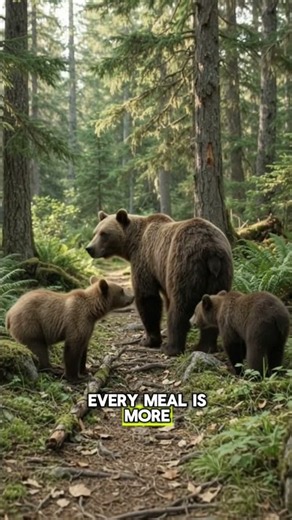 A Mother Bear Finds Food for Her Hungry Cubs 🐻❤️ | Bear Facts