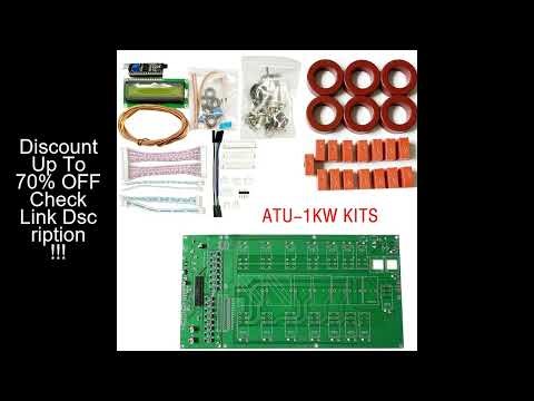 ATU100 ATU1000 ATU-1000 Automatic Antenna Tuner by N7DDC 7x7 3.2Firmware Programmed with LCD 1602 s
