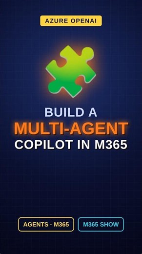 A City Without Architects: Build Multi-Agent Copilots in M365 🧩