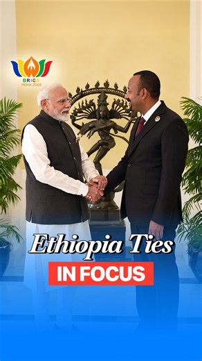 PM Modi Holds Bilateral Meeting With Ethiopian PM Abiy Ahmed