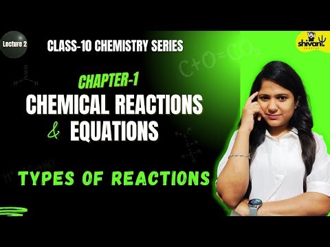 Types of Chemical Reactions Class 10 | Combination, Decomposition, Redox Explained