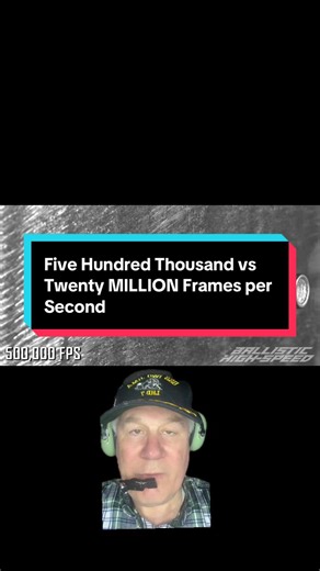 Comparison of 500,000 vs 20,000,000 Frames per Second