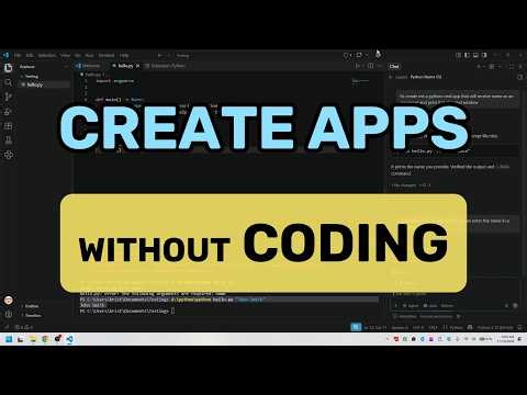 Build Apps with AI for Beginners | VS Code + GitHub Copilot Tutorial