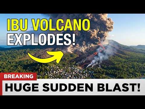 Ibu Volcano’s Sudden BLAST Sends 30,000ft Ash Skyward — Experts WARN of Escalation!