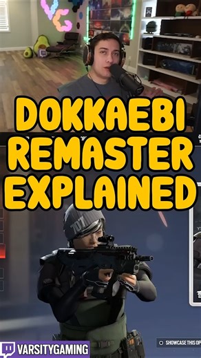 DOKKAEBI REMASTER EXPLAINED (SIEGE SCHOOL) #shorts