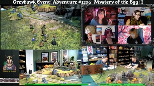 GREYHAWK All-Star Event! Adv #1206: Armed & Dangerous in Mystery of the Egg!!! Black Oak Workshop Giveaway! Thu 8/20 7:00pm EDT; 1440p2K