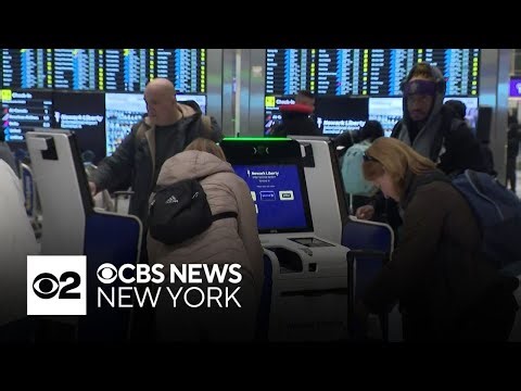 Ground delay at Newark Airport due to high wind gusts