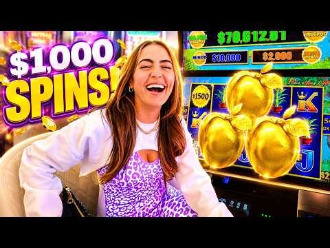 Gambling $1,000 PER SPIN for a $2.6 Million JACKPOT!