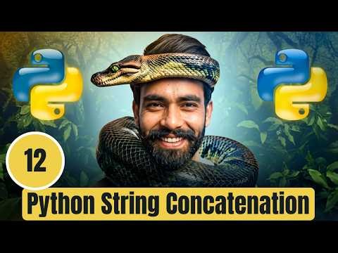 Python String Concatenation Explained (Beginner Friendly) – Ep 12
