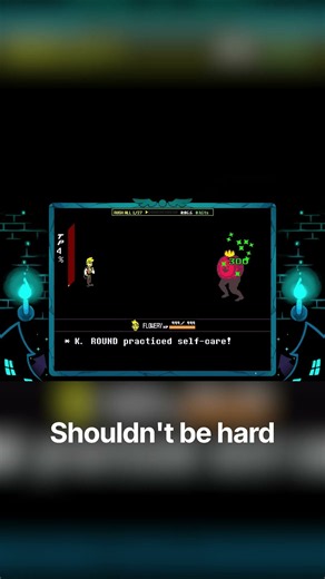 Flowery Vs K. Round #deltarune#flowery #bossfight