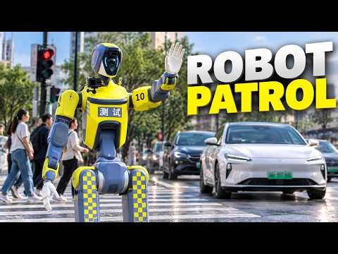 This Humanoid Robot Is Now Patrolling City Streets