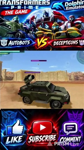 🔥 Transformers Prime: The Game – Full Gameplay 😍🤖🥶 | Dolphin Emulator 🎮⚡