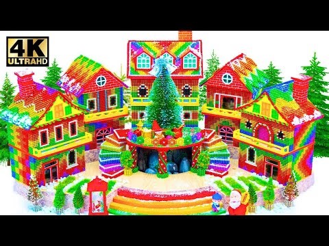 Build Millionaire House Has HIGHEST Swimming Pool And Giant Balloons Blooming From Magnetic Balls