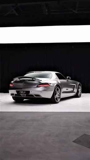 2010 Mercedes-Benz SLS AMG 🪽 Iconic Gullwing Doors & V8 Sound | Immersive Experience #Shorts