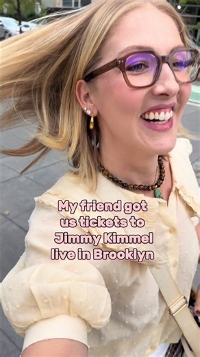 @Jimmy Kimmel Live in Brooklyn was so fun! It’s so cool to see how th...