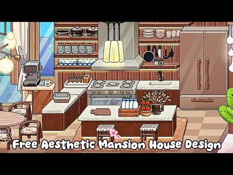 FREE Aesthetic Mansion House Design in Avatar World | Dream House Tour 🏡