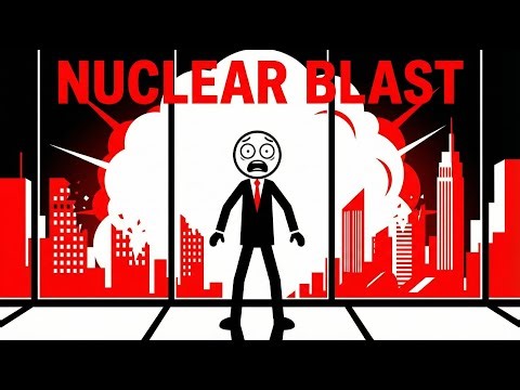 Nuclear Blast Simulation: Downtown Office Worker POV