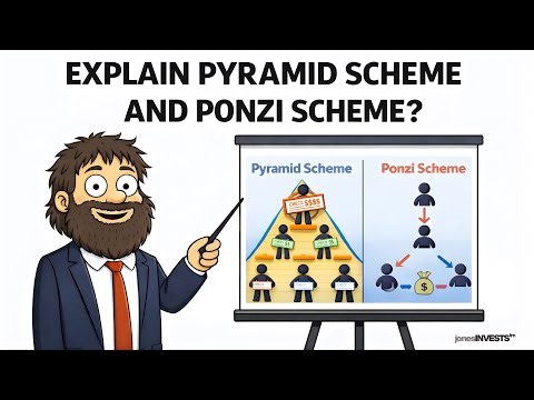 Pyramid Scheme vs Ponzi Scheme Explained (Simple Examples)