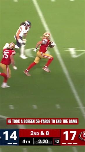 George Kittle Ends Denver’s Comeback With 56-Yard TD 🔥