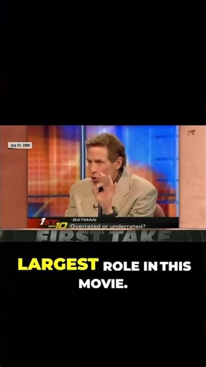 Skip Bayless drops a cold take on The Dark Knight. Do you agree or is he totally wrong?
