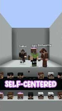 minecraft player head match #minecraft #minecraftshorts #funny
