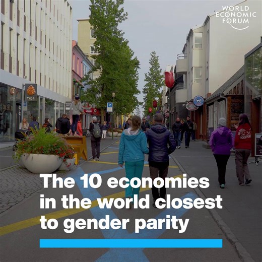 The good news? Parity between men and women has increased substantially over the last year. But the less good news is that, at this rate, gender parity is still 123 years away. Only 10 countries have closed their gender gaps by 80% or more – and Iceland, which has retained top spot for the 16th year in a row, is the only one to have surpassed the 90% mark. The Global Gender Gap Report 2025 tracks progress on #genderparity across 4 dimensions in 148 countries. Women's inclusion at work is about m