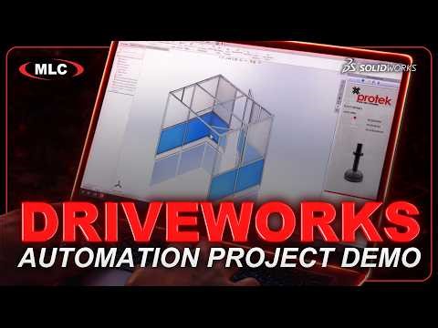 Automate Custom Equipment Design in SOLIDWORKS | DriveWorks Full Demo