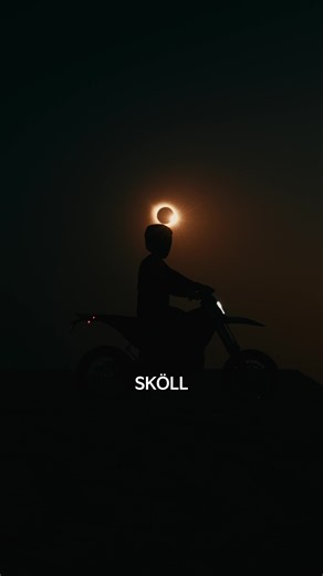 There is a moment in every eclipse where all that is left is a thin ring of fire around the dark. The VARG SM SKÖLL lives in that exact space, all shadow with the light caught around its edges. #VARG #skollchallenge