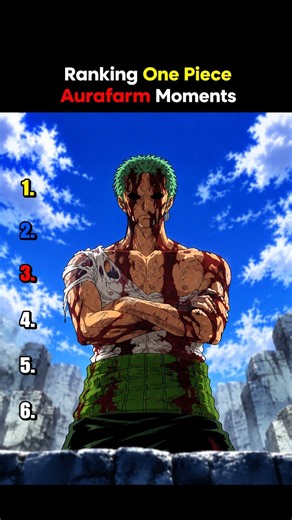 Ranking One Piece Aurafarm Moments 🔥🥶
