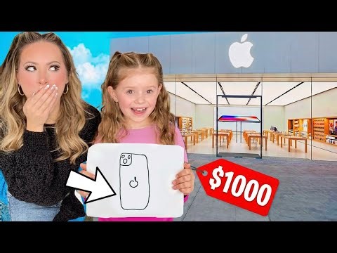 I’LL BUY WHATEVER YOU CAN DRAW AT THR MALL SHOPPING CHALLENGE 🛒🤑🤞🏼